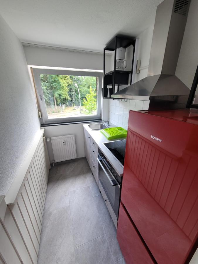 Messezimmer am Thewissenweg Düsseldorf Exterior foto